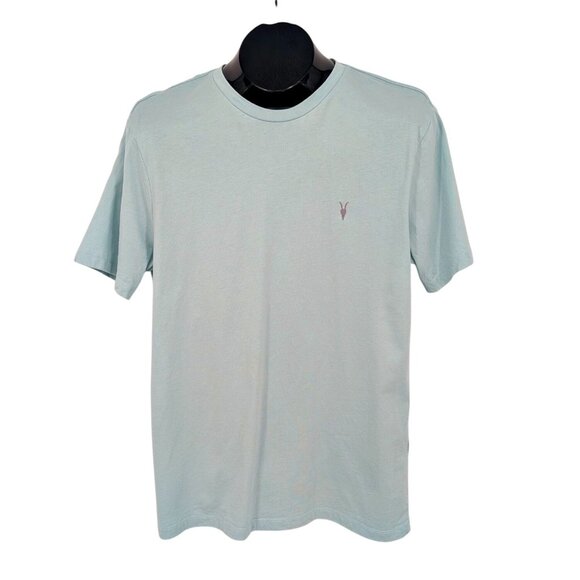 AllSaints T Shirt Men Size L Regular Fit Minimalist Logo Quiet Luxury Soft Urban - Picture 1 of 10